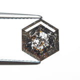 3.25ct 9.54x8.38x4.54mm Hexagon Rosecut 27550-02