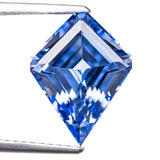 5.43ct 13.60x10.30x6.6mm Kite Step Cut Sapphire 27716-01