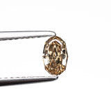 0.51ct 6.08x3.85x2.67mm SI1 C5 Geo Oval Step Cut πΏπ¦ 28060-07