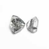 1.57cttw 2pc 6.67x4.13x3.26mm 6.68x5.17x3.69mm Polish Raw Diamond Matching Pair 🇨🇦 28168-01