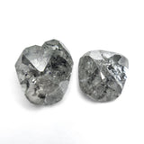2.67cttw 2pc 8.32x6.80x4.01mm 6.62x6.17x3.03mm Polished Raw Diamond Matching Pair π¨π¦ 28182-01
