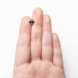1.51ct 6.54x7.46x4.22mm Heart Brilliant Sapphire 28245-01