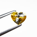 1.13ct 5.86x6.73x3.99mm Heart Brilliant Sapphire 28279-01