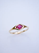July Ruby Signet Ring