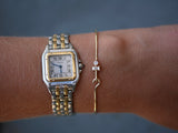 Diamond Baguette Lover's Clasp