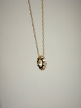 Gemstone Spinner Charm