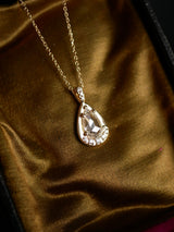 Pear Diamond Pendant