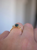 Teal Sapphire Forget Me Not