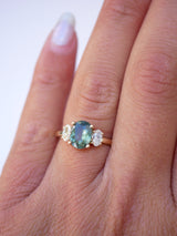 Sapphire Trilogy Ring