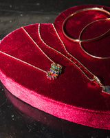 Gemstone Spinner Charm