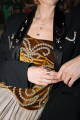 Mini Twin Moths Brooch