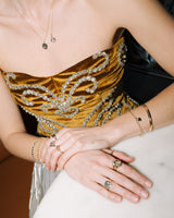 Elongated Antique Cushion Signet Ring