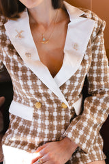 Pink Sapphire Arc Pendant