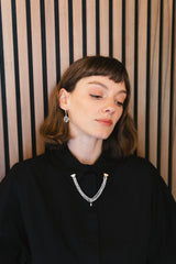 Baroque Quartz & Pearl Earrings