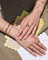 Emerald Lover's Clasp Bracelet