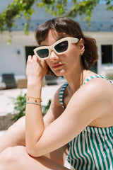 Montana Sapphire Beaded Bracelet