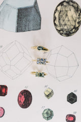 Sapphire Hopscotch Ring