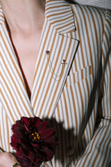 Flaming Heart Brooch