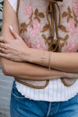 Aquamarine Corsage Bracelet