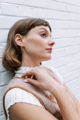 Gradient sapphire Fishhooks