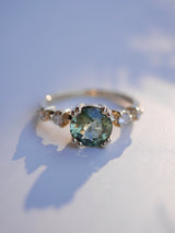 Parti Sapphire Distance Ring