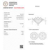 1.52ct 6.97x6.86x4.44mm IGI SI1 H Antique Old European Cut 19928-01