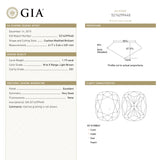 1.19ct 6.17x5.64x3.81mm GIA VS1 W-X Cushion Brilliant 27054-01