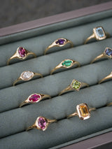 July Ruby Signet Ring
