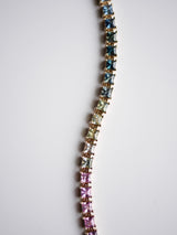 Princess Cut Sapphire Tennis Bracelet