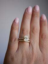 Wide Half Eternity Band