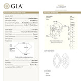 2.01ct 12.20x7.79x3.10mm GIA VVS2 Modern Antique Fancy Champagne Moval Brilliant 22730-01