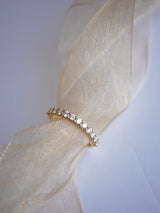 Wide Half Eternity Band
