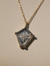Dragonfly Shield Necklace