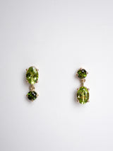 Mini Green Carlyle Studs