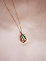 Mixed Cut Rainbow Pendant