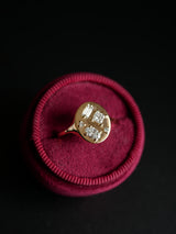 Mixed Cut Diamond Signet Ring