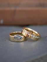 Sapphire Bezel Cigar Band