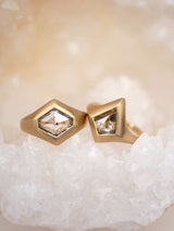 40% OFF: Rustic Kite Diamond Signet
