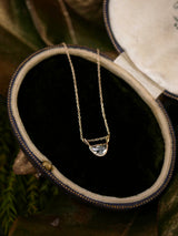 Diamond Halfmoon Pendant