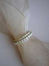 Wide Half Eternity Band