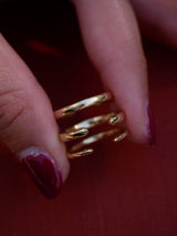 Plain Chubby Cuff Ring