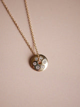 Mini Diamond Spinner Necklace