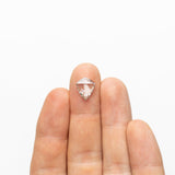 2.45ct 12.62x10.21x2.94mm VS1 L-M Shield Rosecut 18961-03 - Misfit Diamonds