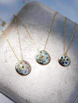 Multi-Color Spinner Necklace