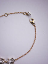 White Sapphire Chain Bracelet