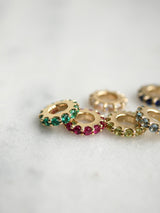 Gemstone Spinner Charm