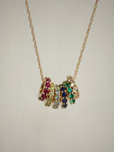 Gemstone Spinner Charm