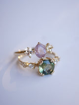 Parti Sapphire Distance Ring