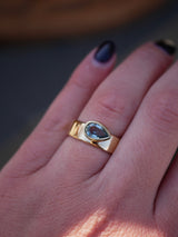 Sapphire Bezel Cigar Band