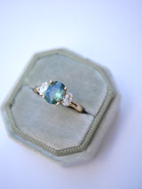 Sapphire Trilogy Ring